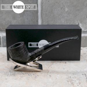 Alfred Dunhill - The White Spot Shell Briar 5406 Group 5 Pot Bent Pipe (DUN868)